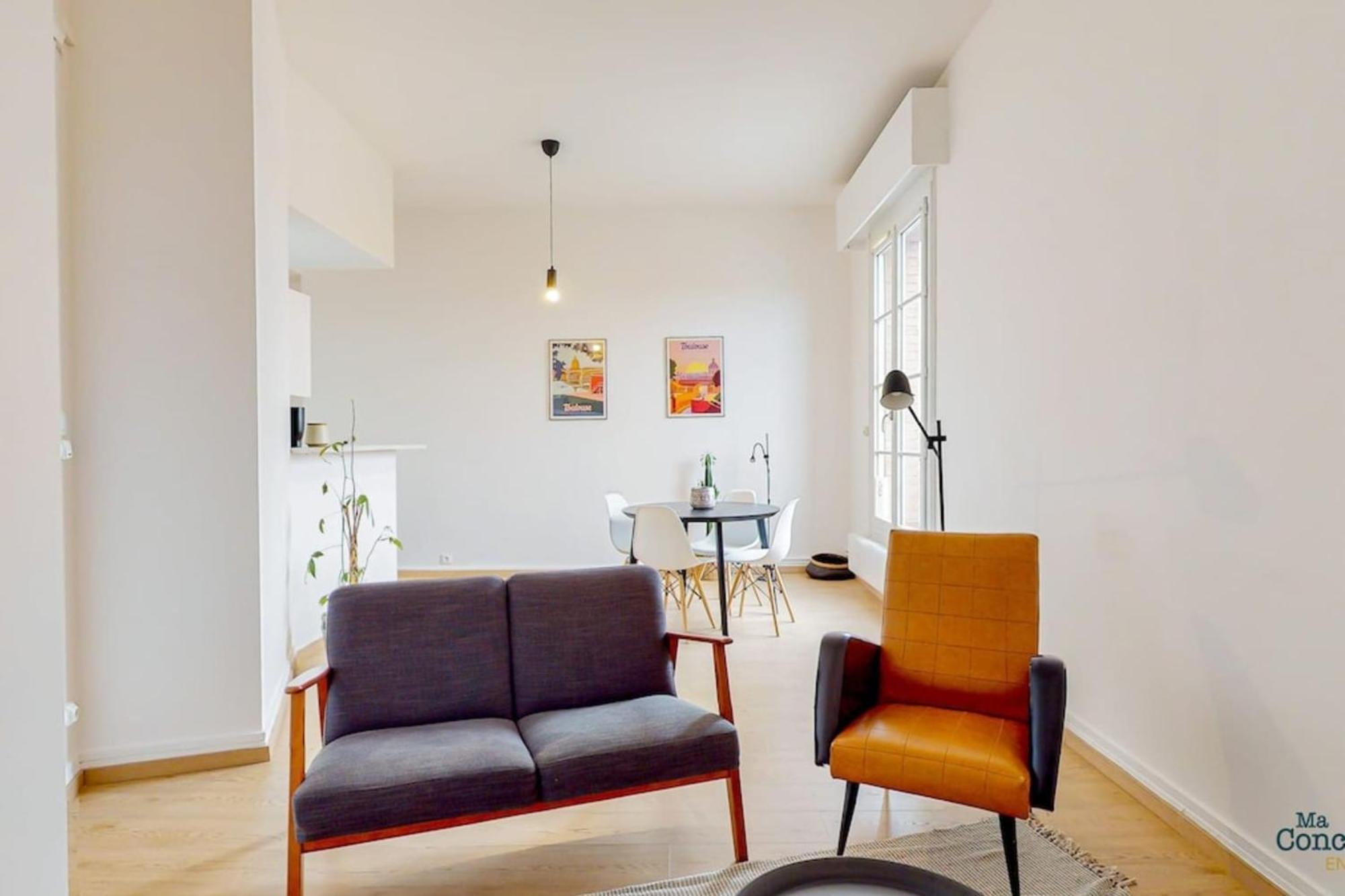 Apartament Fac 6 Vue Garonne - Tram- Parking Tuluza Zewnętrze zdjęcie