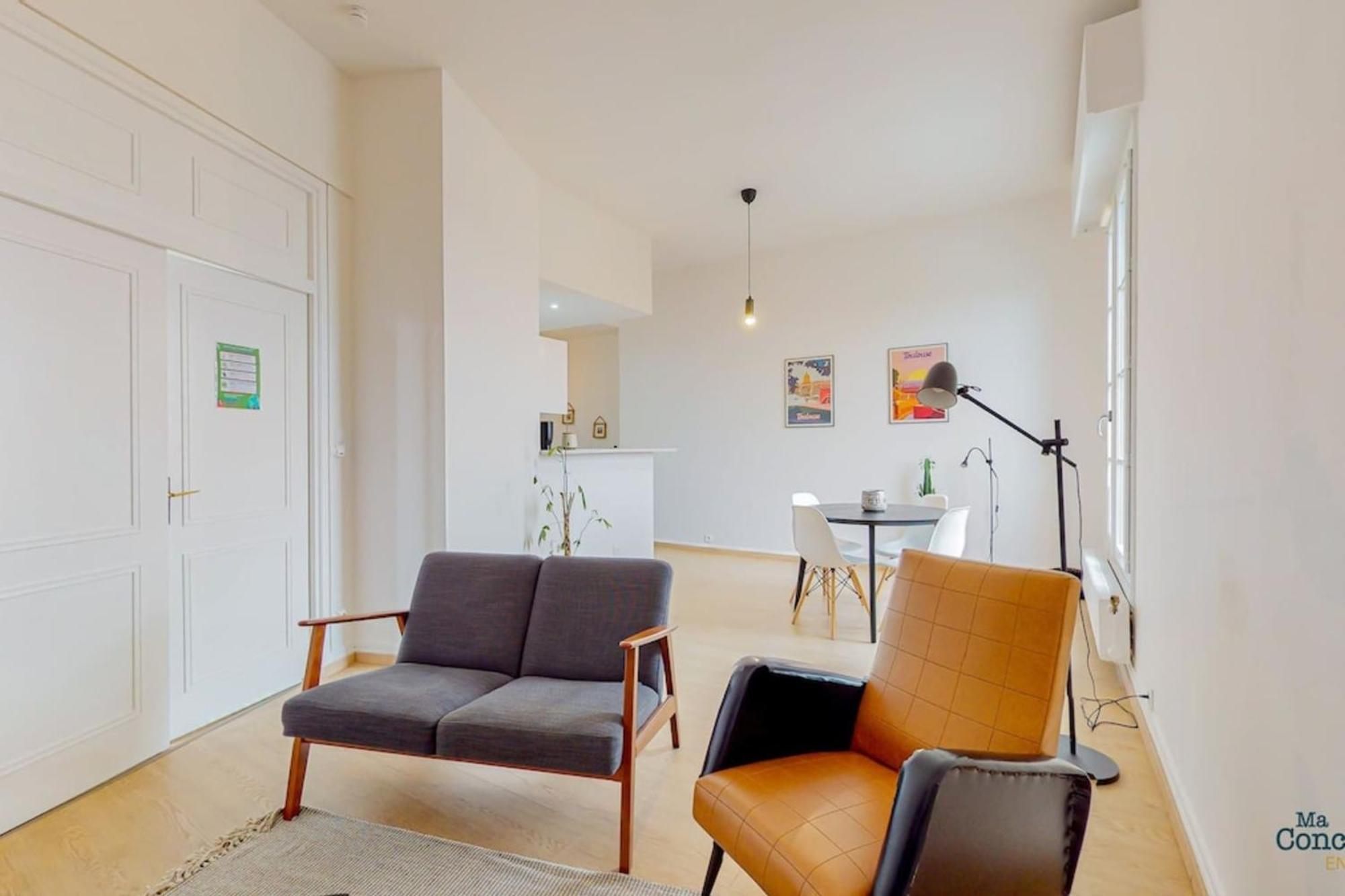 Apartament Fac 6 Vue Garonne - Tram- Parking Tuluza Zewnętrze zdjęcie